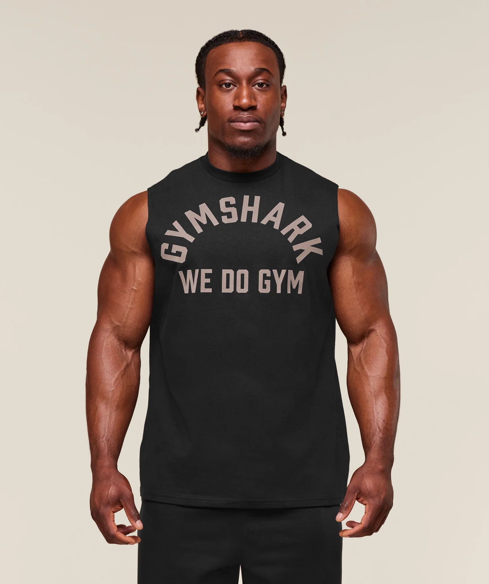 Gymshark We Do Gym Tank - Black - Image 4