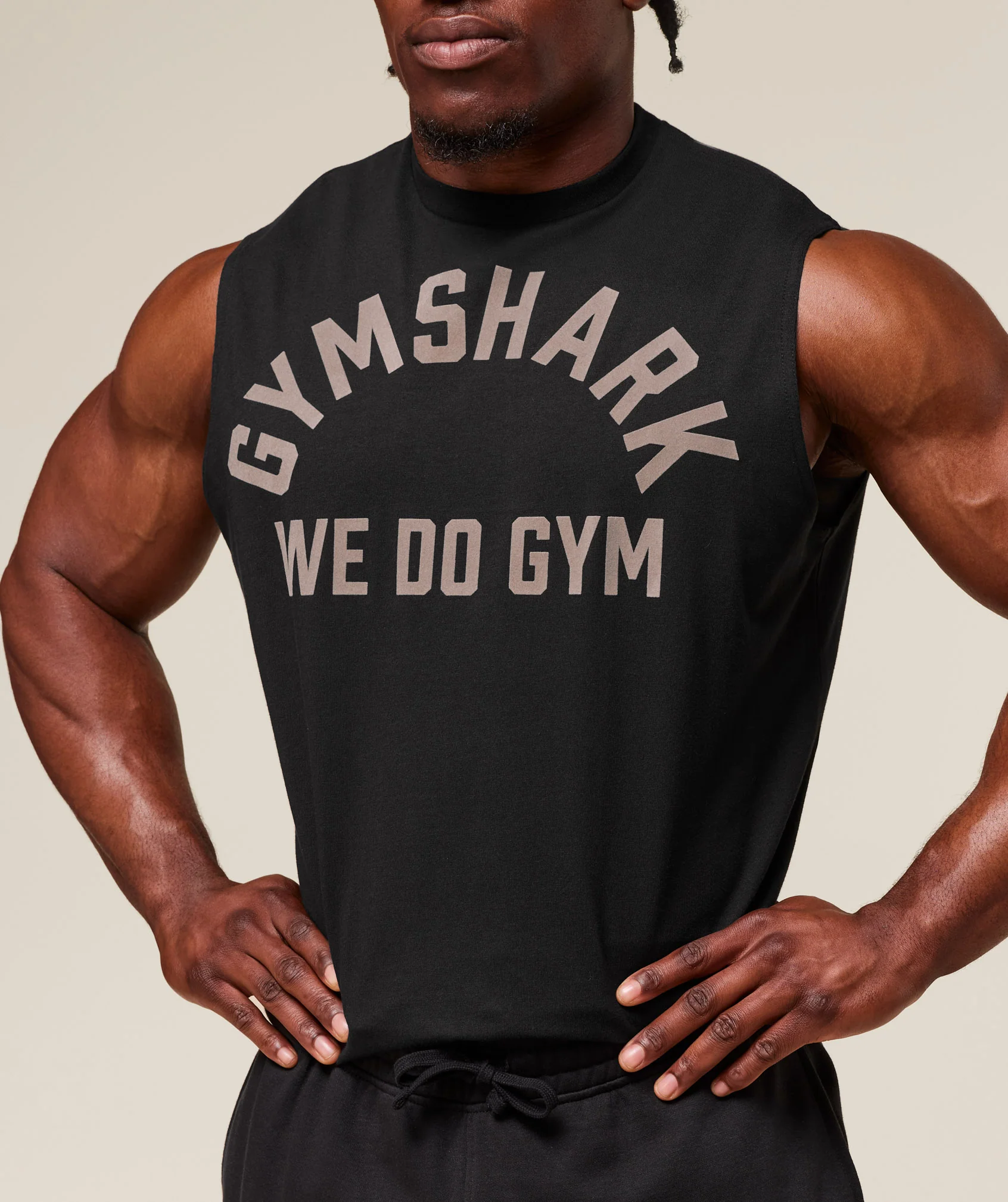 Gymshark We Do Gym Tank - Black - Image 5
