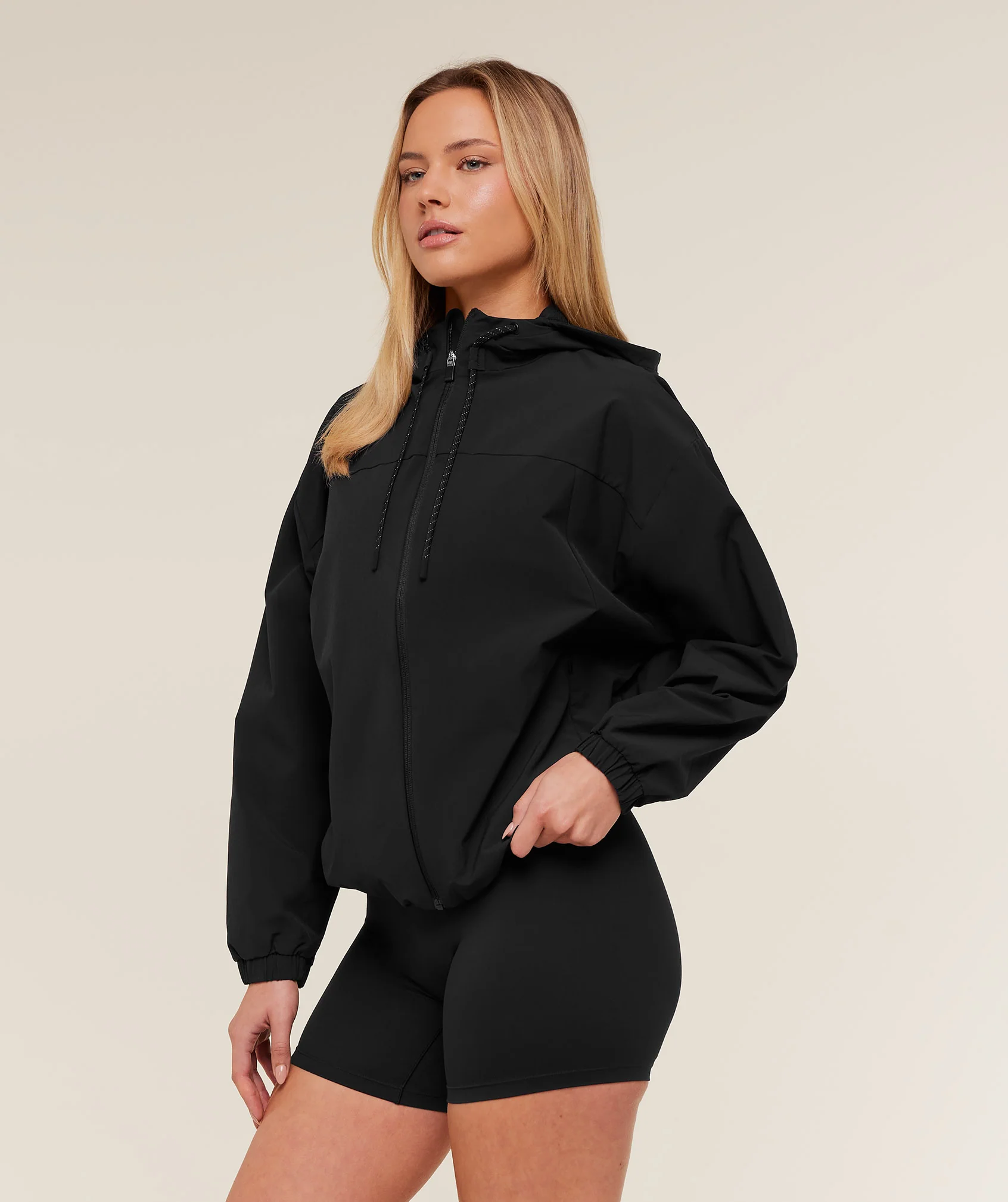 Gymshark Weekend Lifestyle Track Jacket - GS Black - Image 3