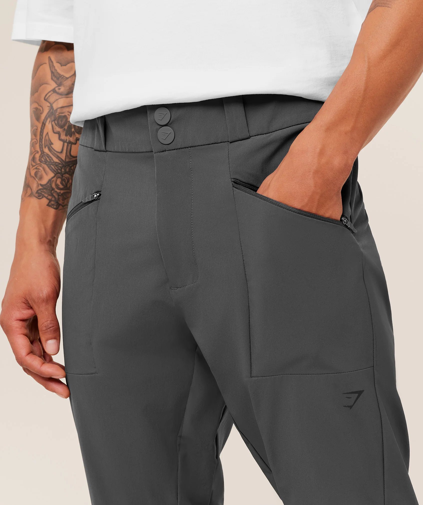 Gymshark Weekend Pants - Grey - Image 5
