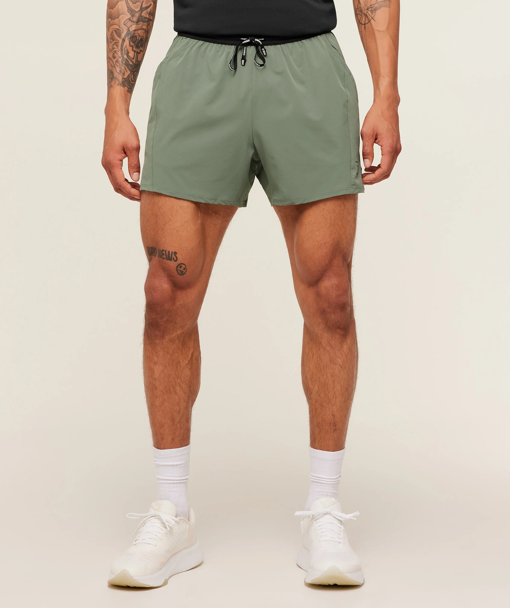 Gymshark Weekend 5" Shorts - GS Unit Green
