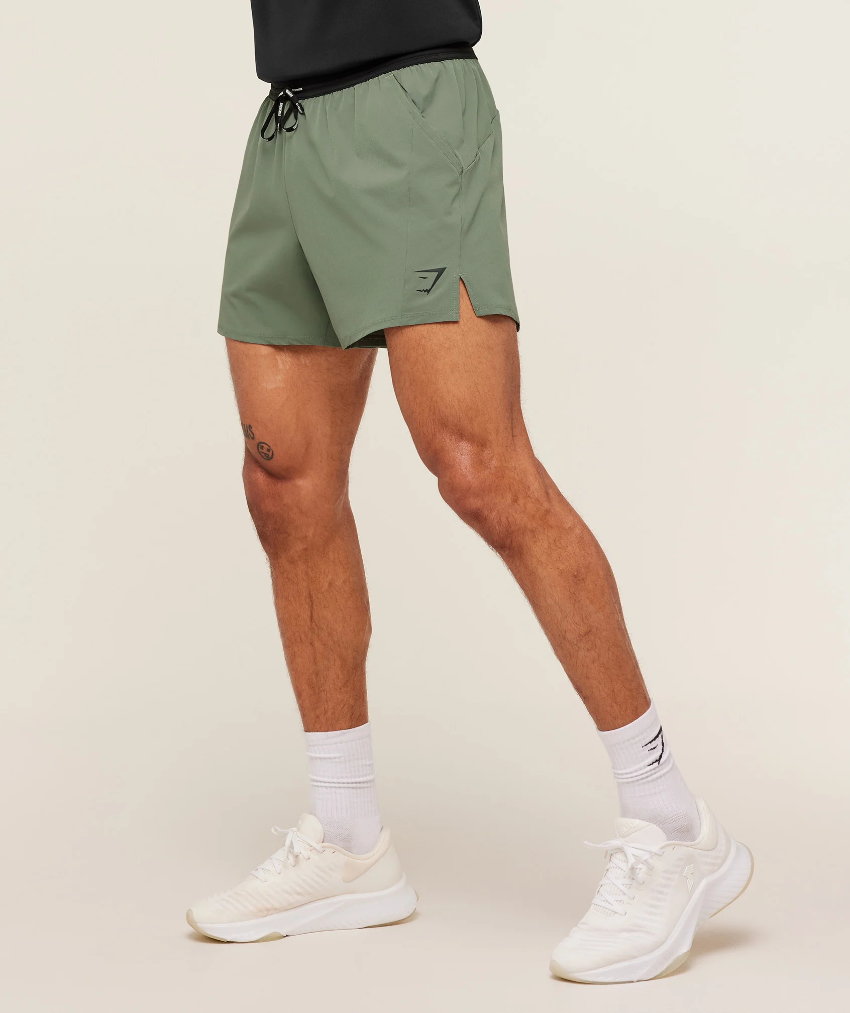 Gymshark Weekend 5" Shorts - GS Unit Green - Image 2