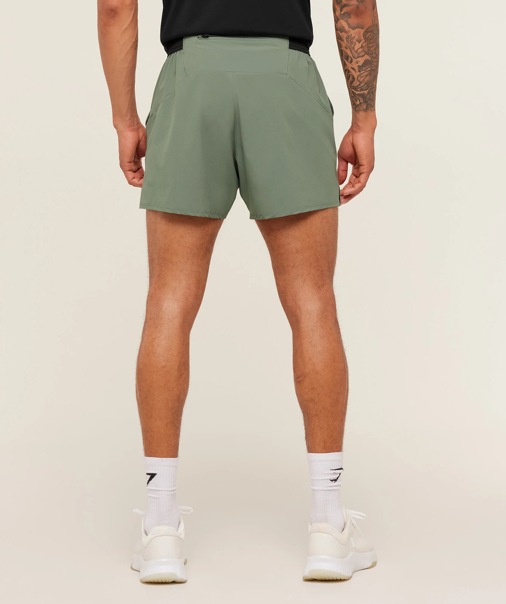 Gymshark Weekend 5" Shorts - GS Unit Green - Image 3