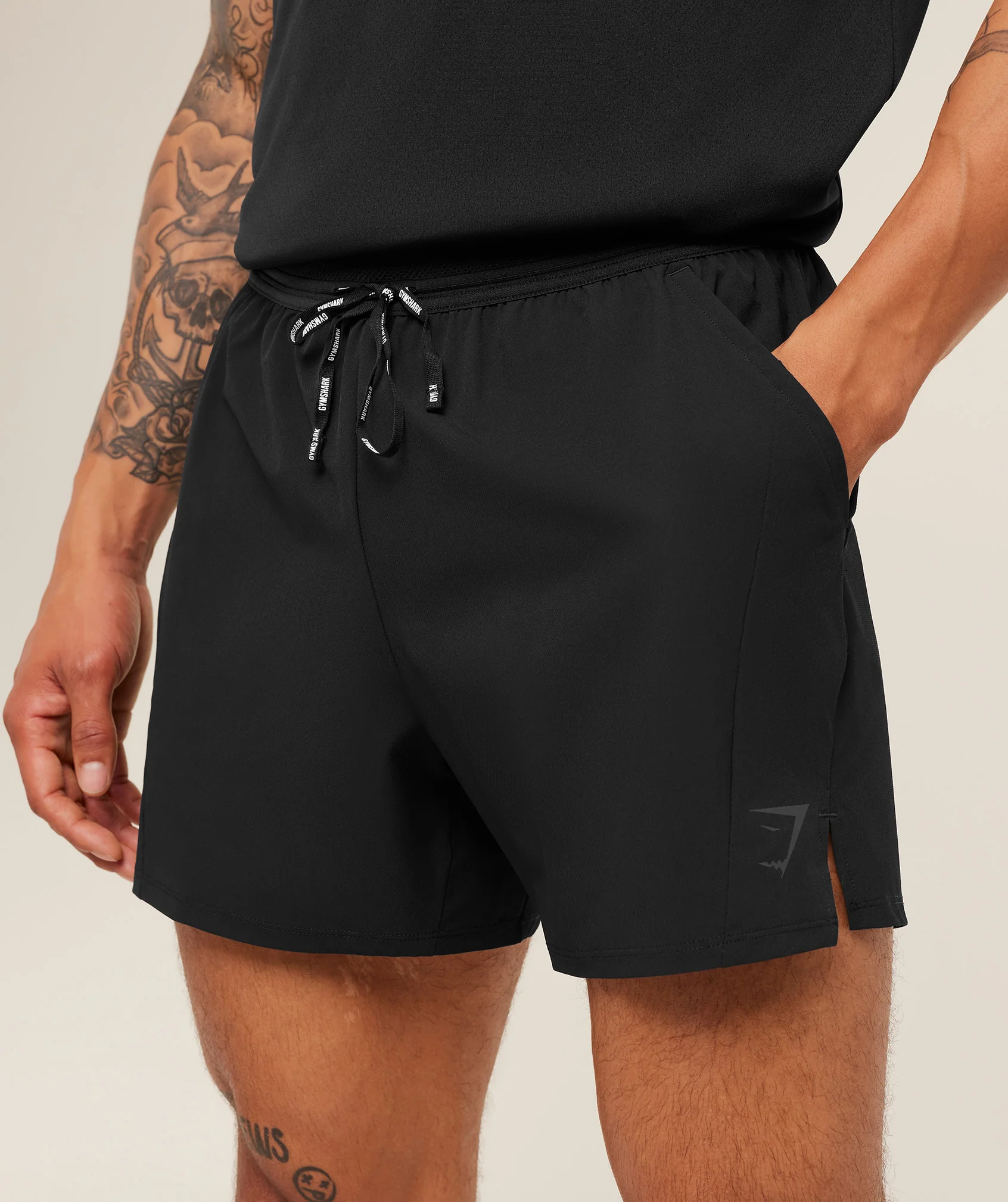 Gymshark Weekend 5" Shorts - GS Black - Image 5