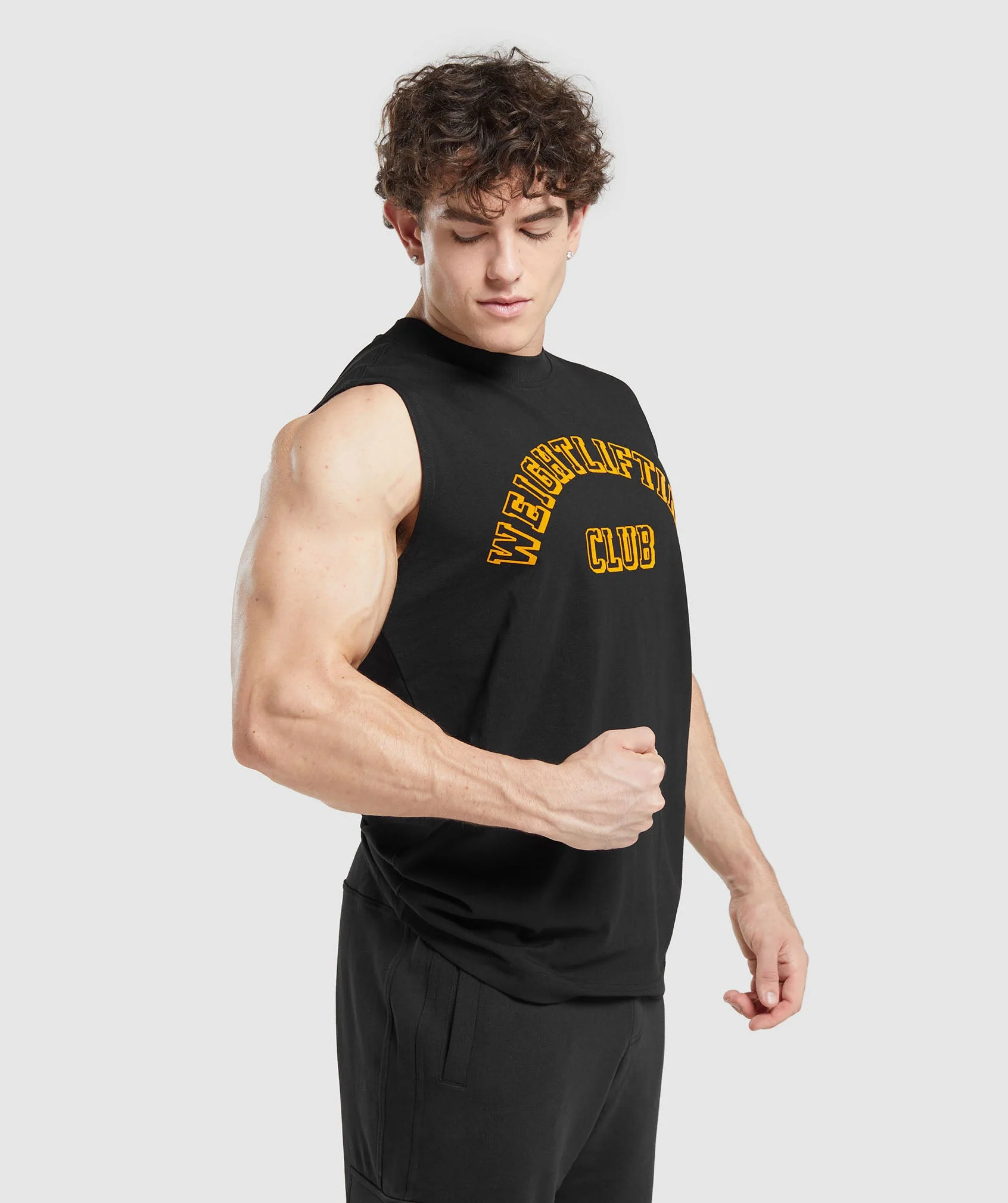 Gymshark Weightlifting Club Tank - Black - Image 3