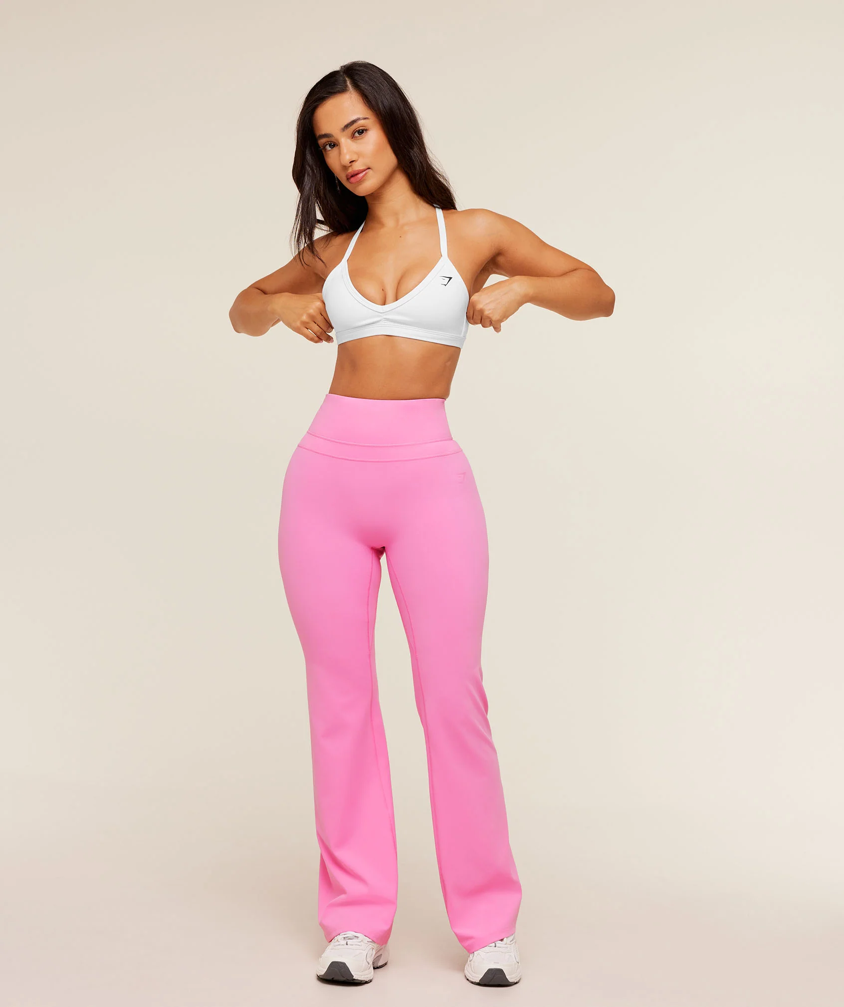 Gymshark Whitney Short Flared Legging - Focus Pink - Image 7