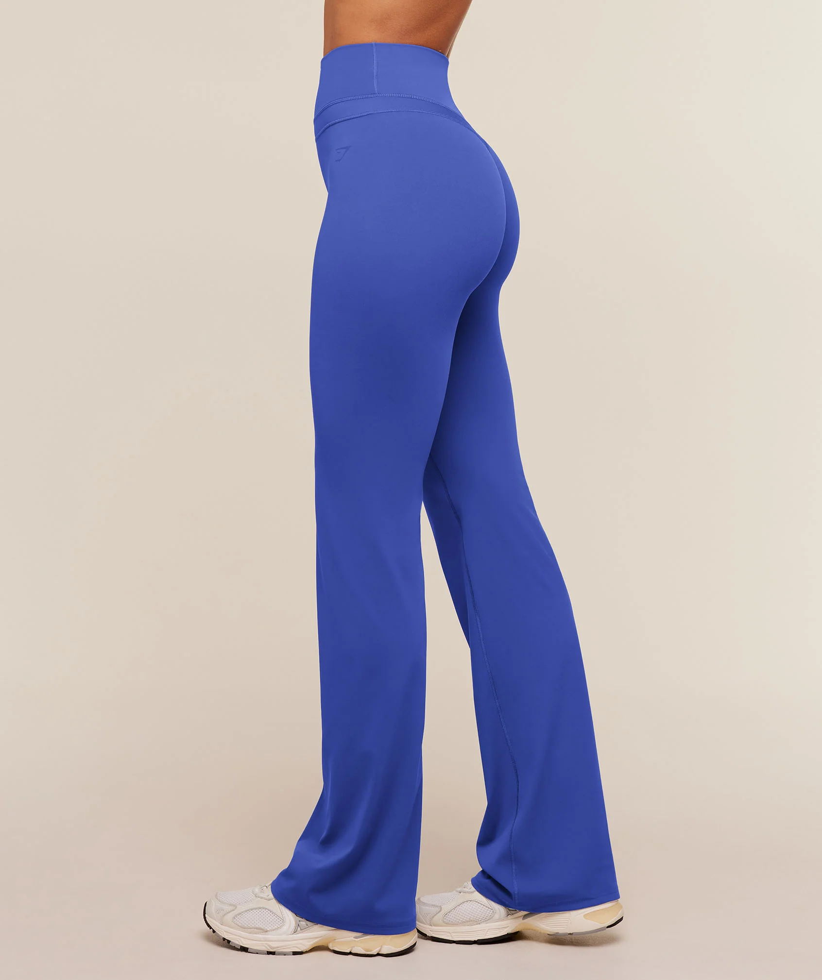 Gymshark Whitney Tall Flared Legging - Force Blue - Image 3