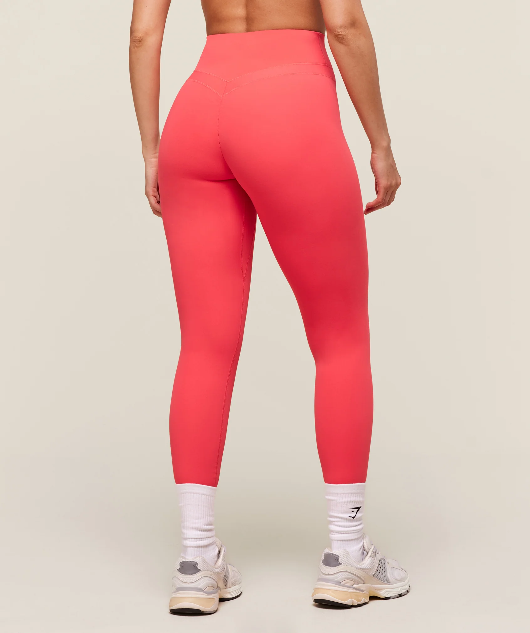 Gymshark Whitney Regular Legging - Coral Red - Image 2