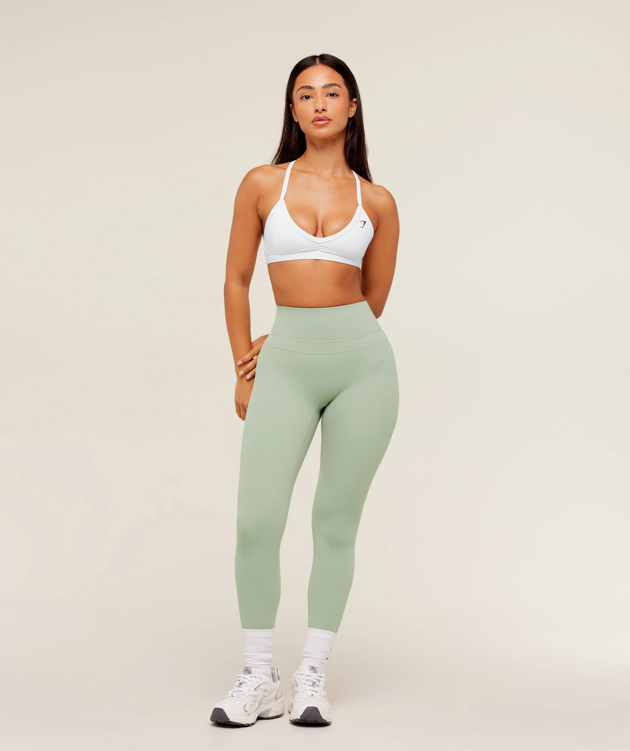 Gymshark Whitney Short Legging - Haze Green - Image 6