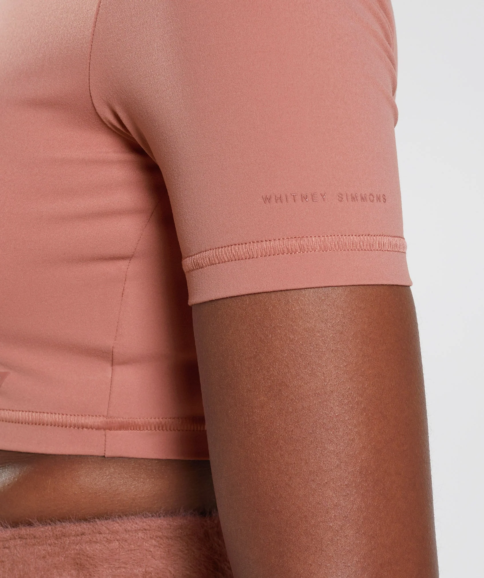 DNU Gymshark Whitney Short Sleeve Crop Top - Canyon Red - Image 5