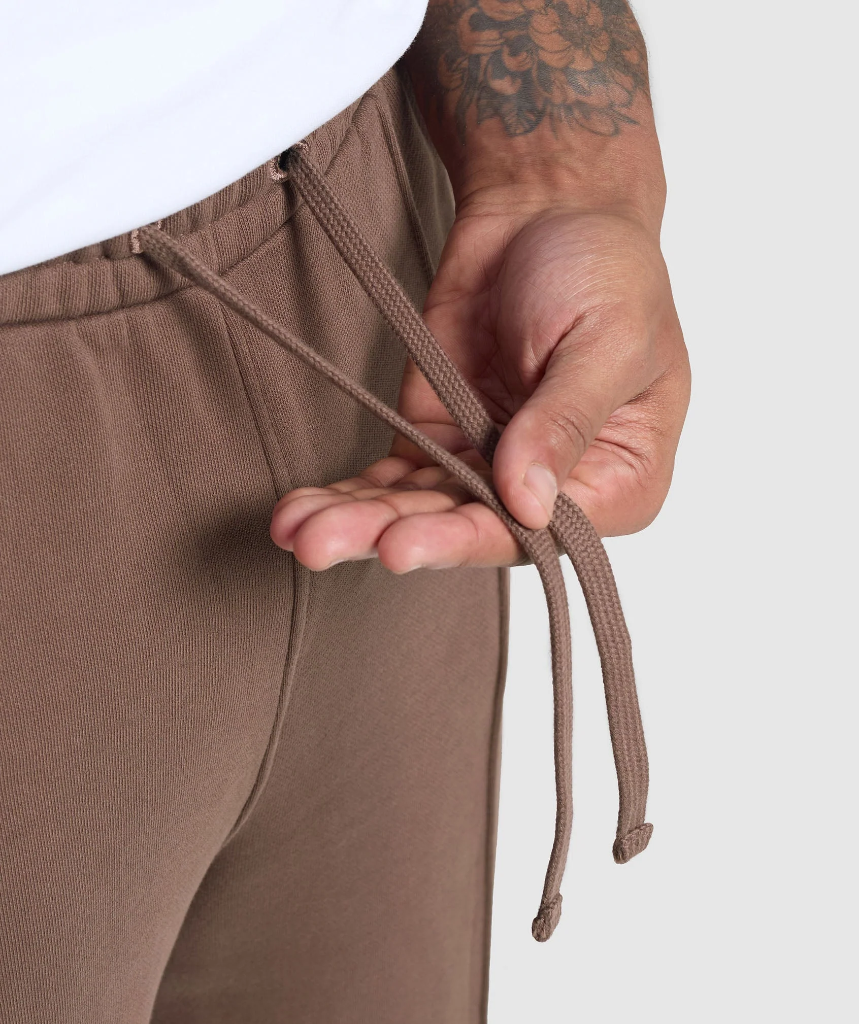 Gymshark Wide Leg Pants - Soft Brown - Image 6