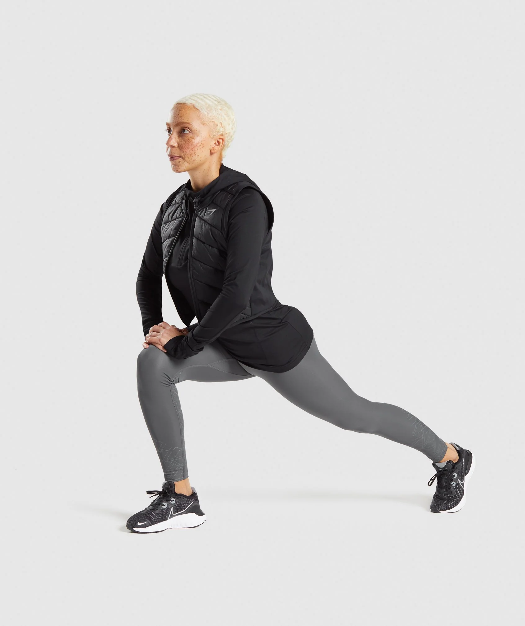 Gymshark Speed Vest - Black - Image 4
