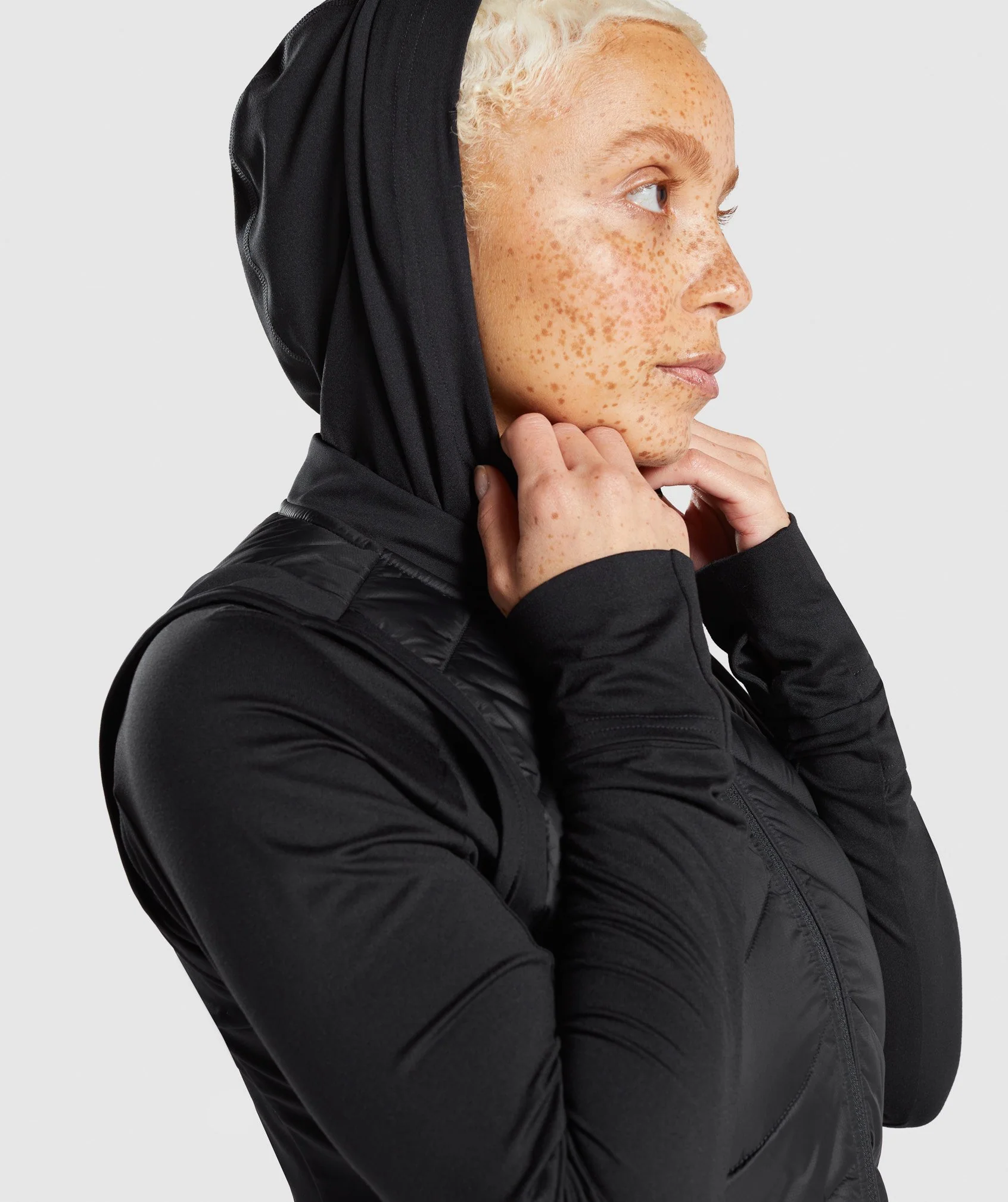 Gymshark Speed Vest - Black - Image 7