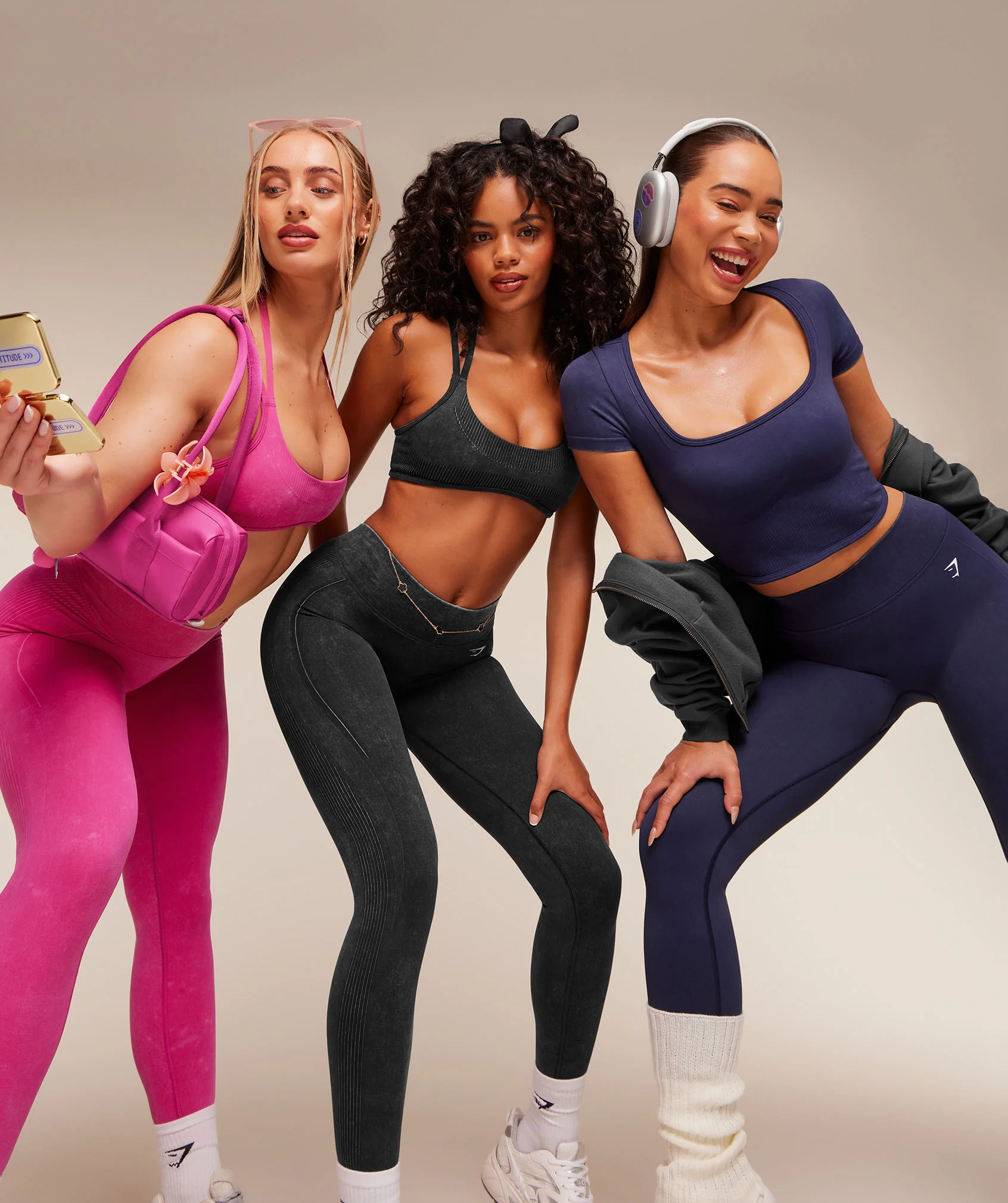 Gymshark x Bratz Crop Top - Indigo Purple/Wash - Image 8