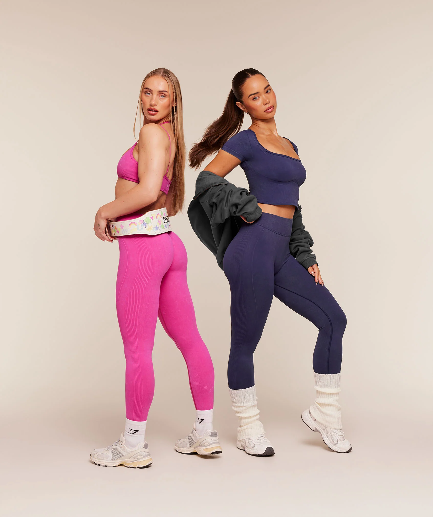 Gymshark x Bratz Leggings - Super-Set Pink/Wash - Image 9
