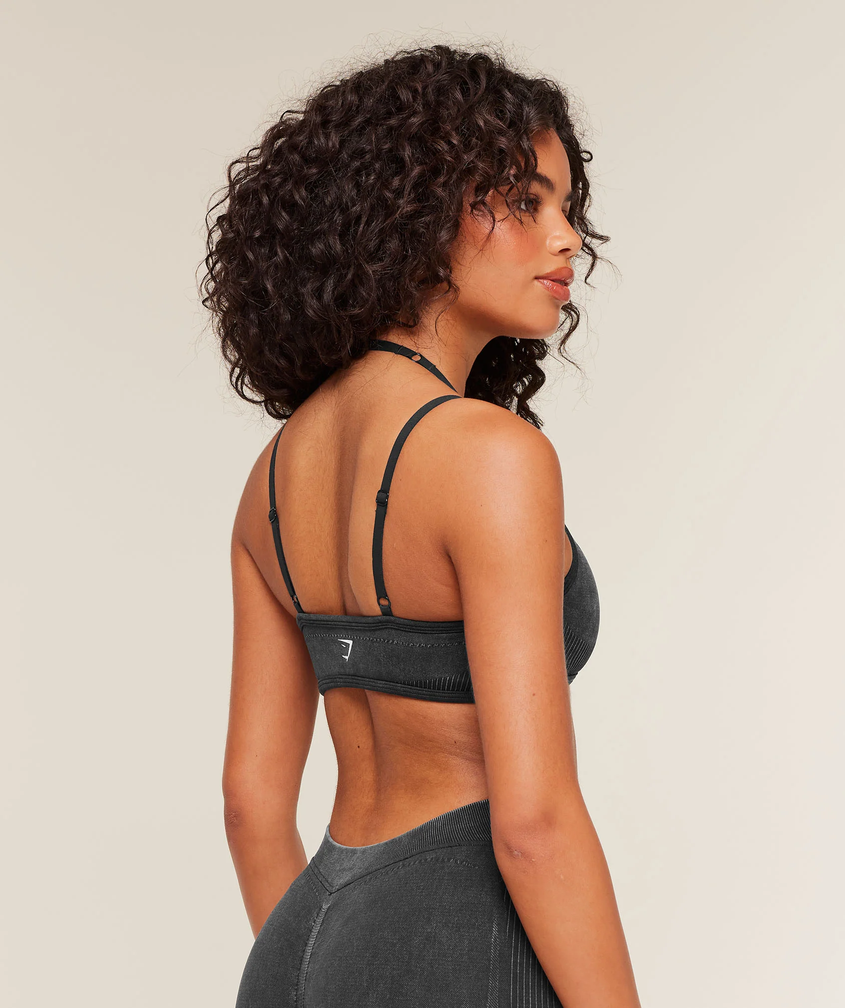 Gymshark x Bratz Light Support Sports Bra - Black/Wash - Image 2