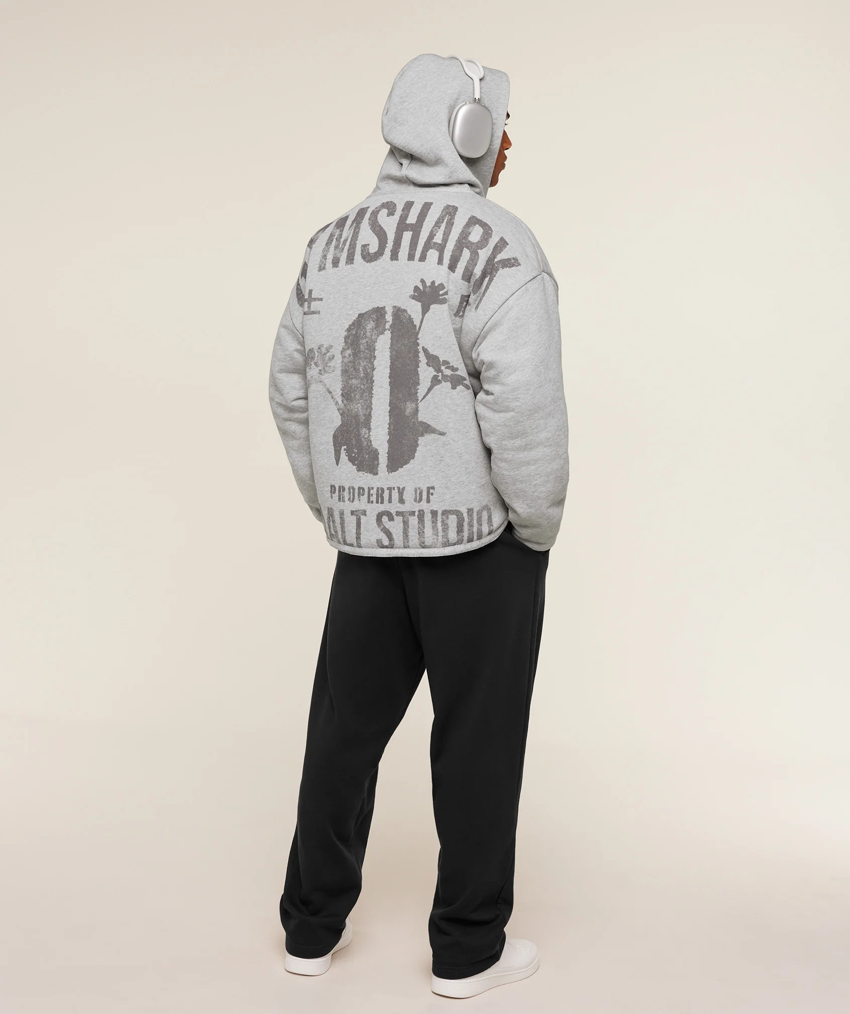 Gymshark x Saalt Studios Jacket - GS Utility Green/GUILLE Core Grey Marl - Image 12