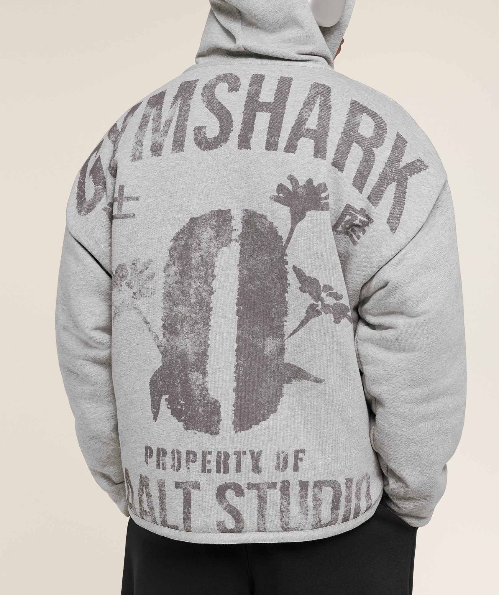 Gymshark x Saalt Studios Jacket - GS Utility Green/GUILLE Core Grey Marl - Image 14
