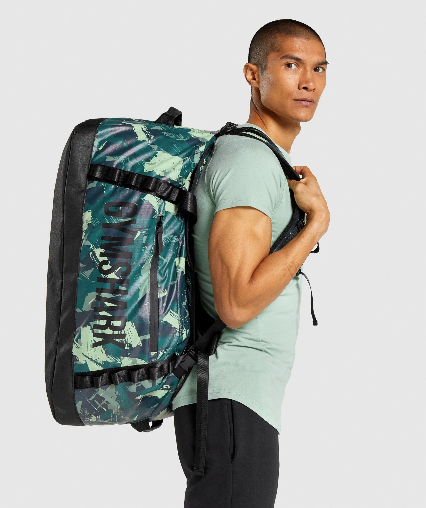 Gymshark X-Series Duffle - Green - Image 3