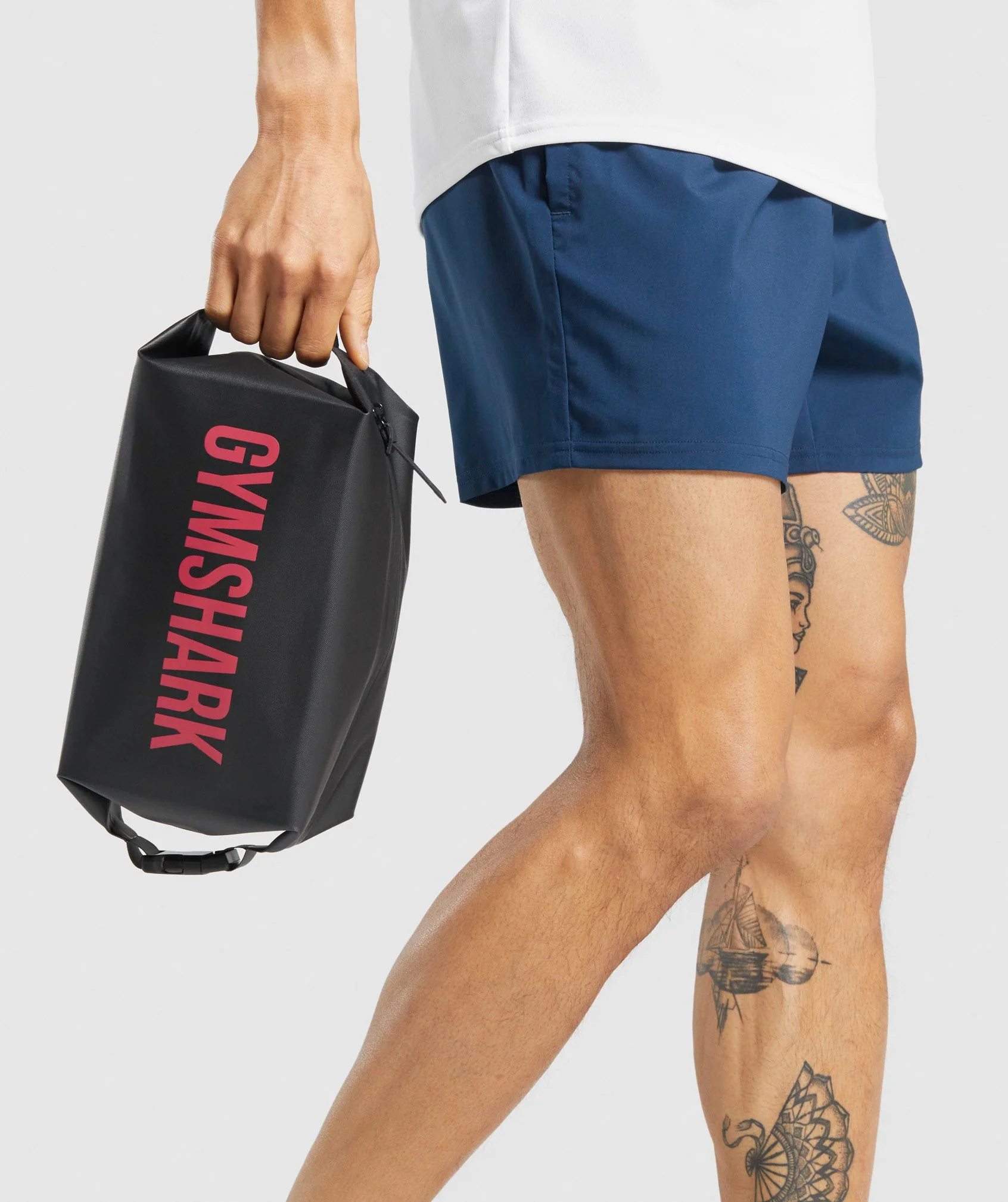 Gymshark X-Series Toiletry Bag - Black/Pink - Image 2