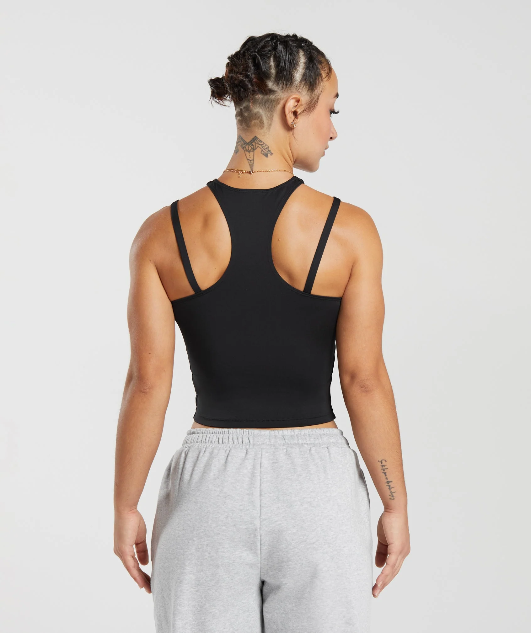 Power Midi Tank - Black - Image 2