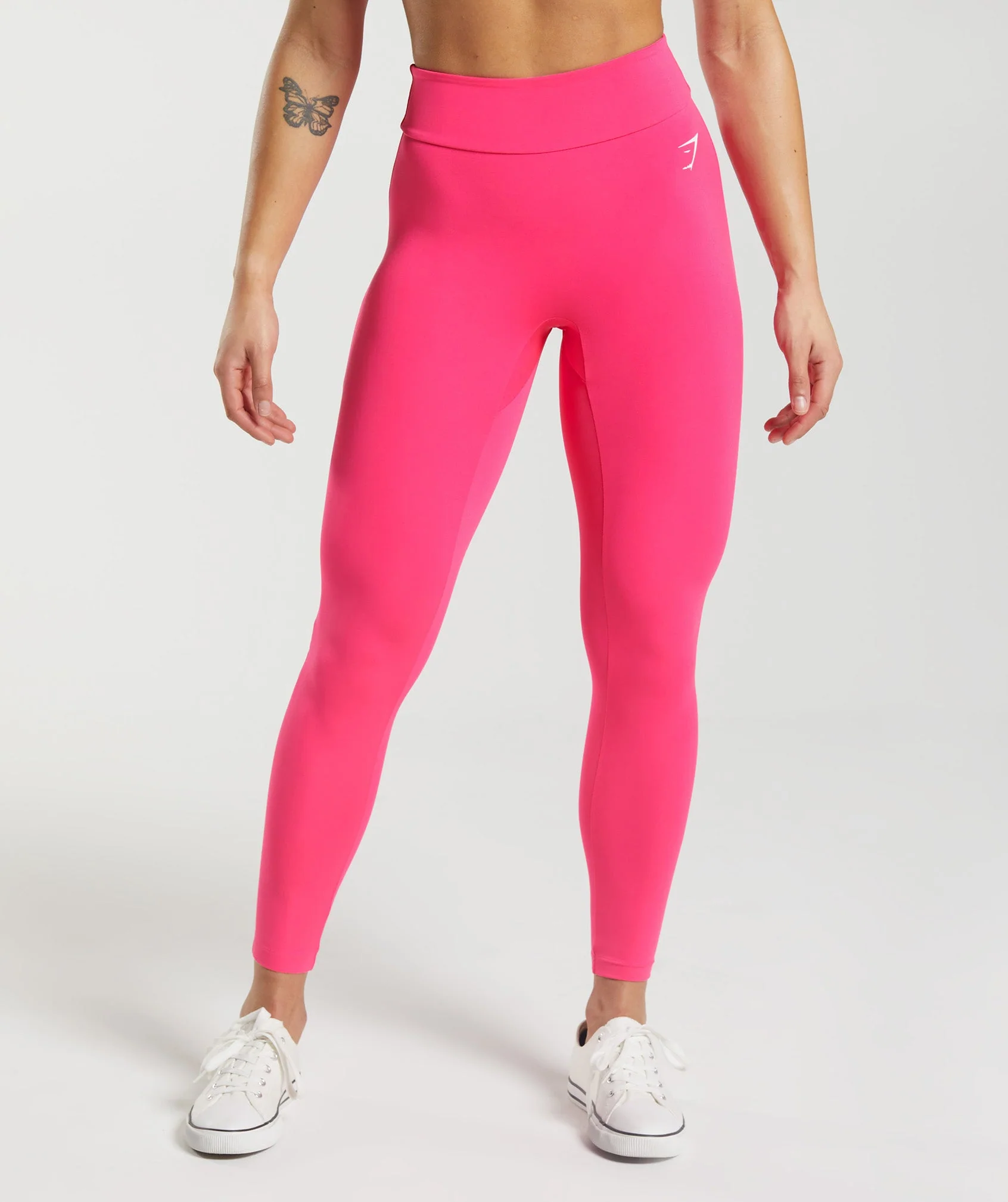 Gymshark Power Regular Leggings - Bright Fuchsia