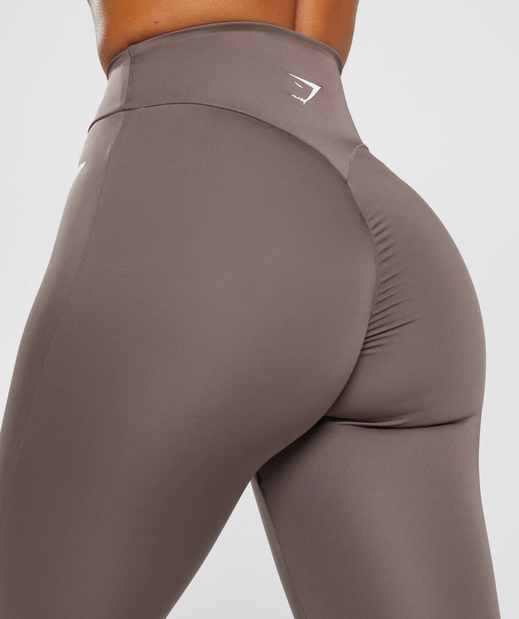 Gymshark Power Regular Leggings - Walnut Mauve - Image 6