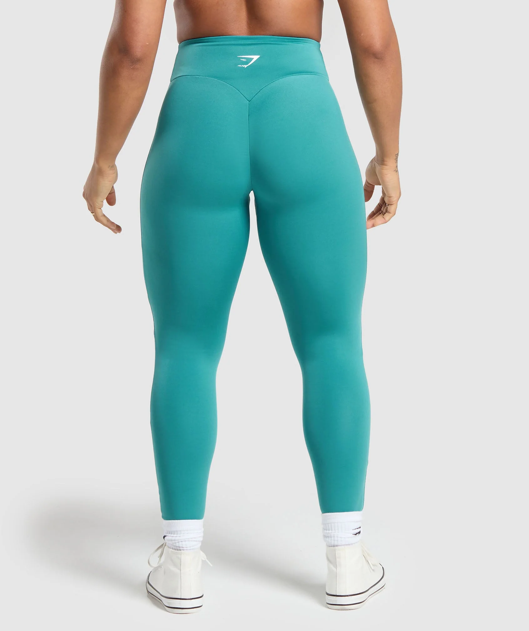 Gymshark Reps Short Leggings - Bondi Teal - Image 2